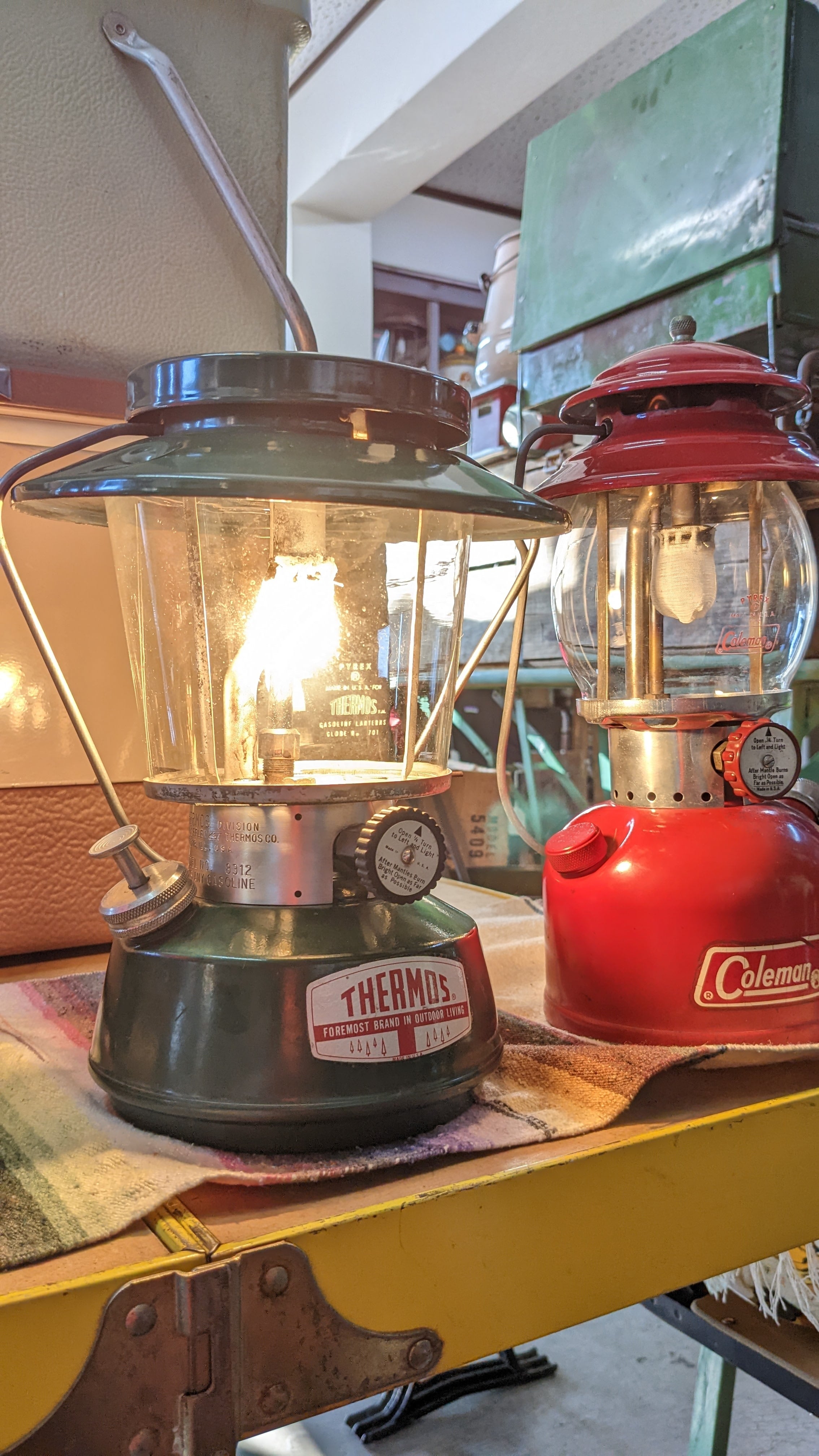 Vintage Thermos 8312 Lantern ThermosGreen ヴィンテージ サーモス