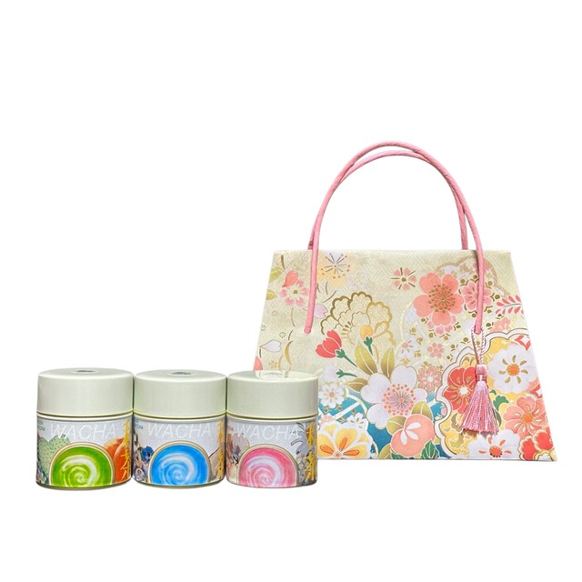 【Red and White Gift Set】3COLORMATCHA Gift Set
