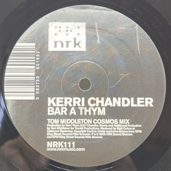 Kerri Chandler / Bar A Thym [NRK111] - 画像3