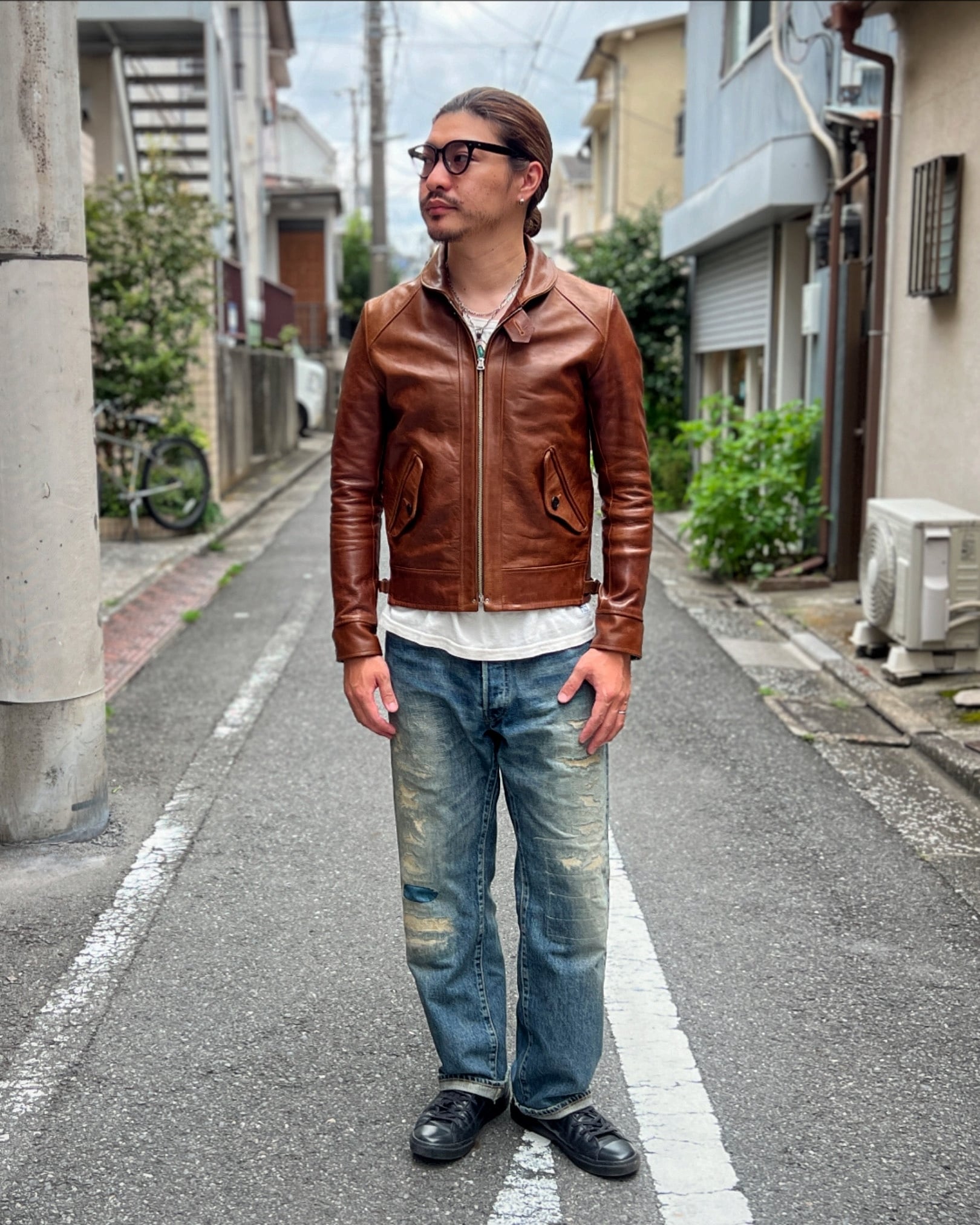 ACJK067 Rosen Jacket / ローゼンジャケット BR&BK | RAT STYLE