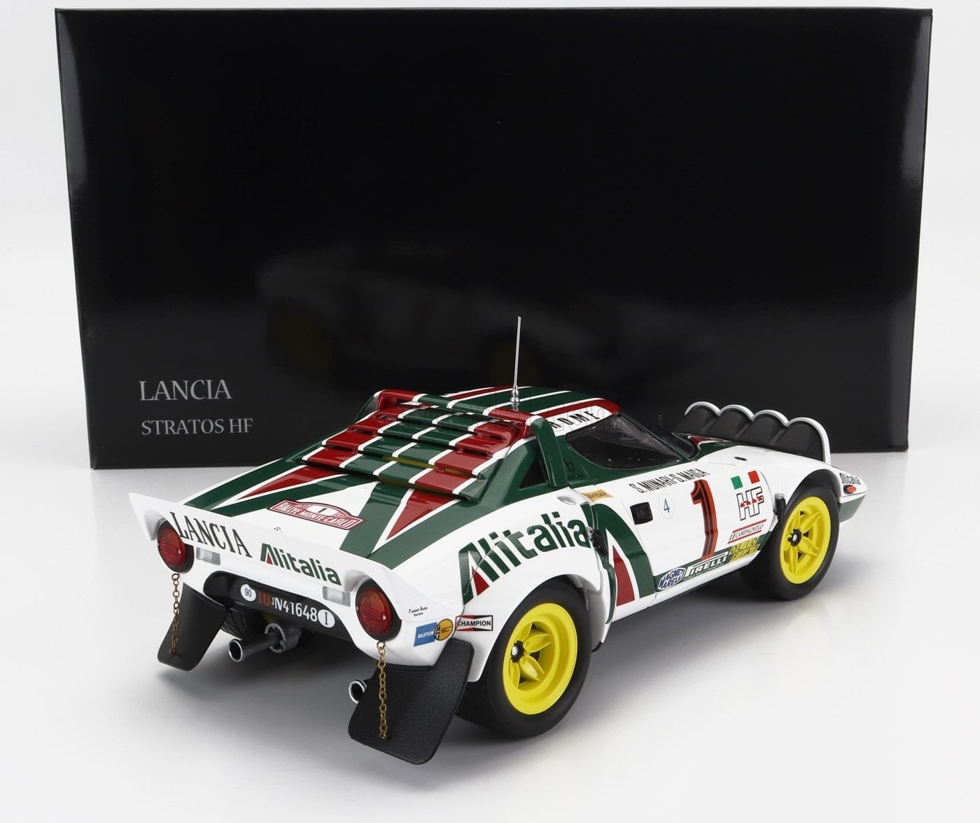 1円〜 京商 1/18 ランチア ストラトス HF 1977 モンテカルロ #1｜ミニカー