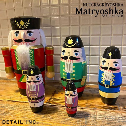THE NUTCRACKRYOSHKA Matryoshka ザ ナットクラッカーリョーシカ マトリョーシカ くるみ割り人形 DETAIL
