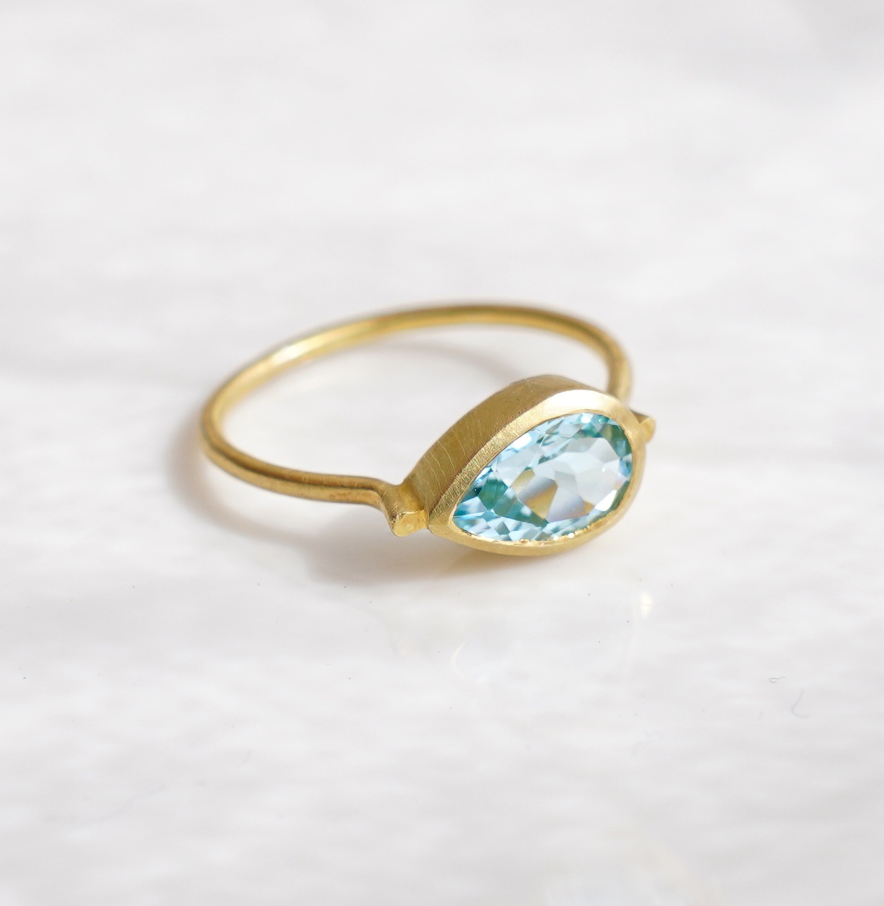 sold!!【3月誕生石】アクアマリン リング 15号 | paap