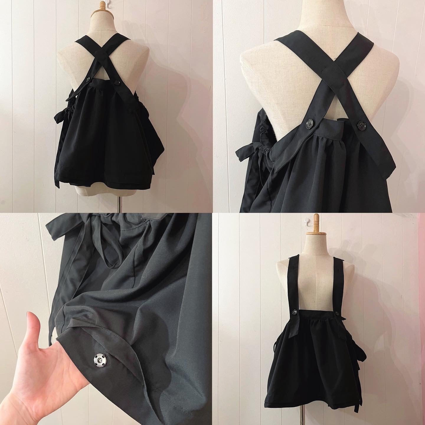 original / eight legs suspender skirt 2.