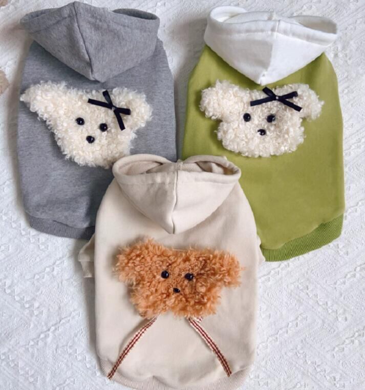 《即納》№1103016 プードルパーカー