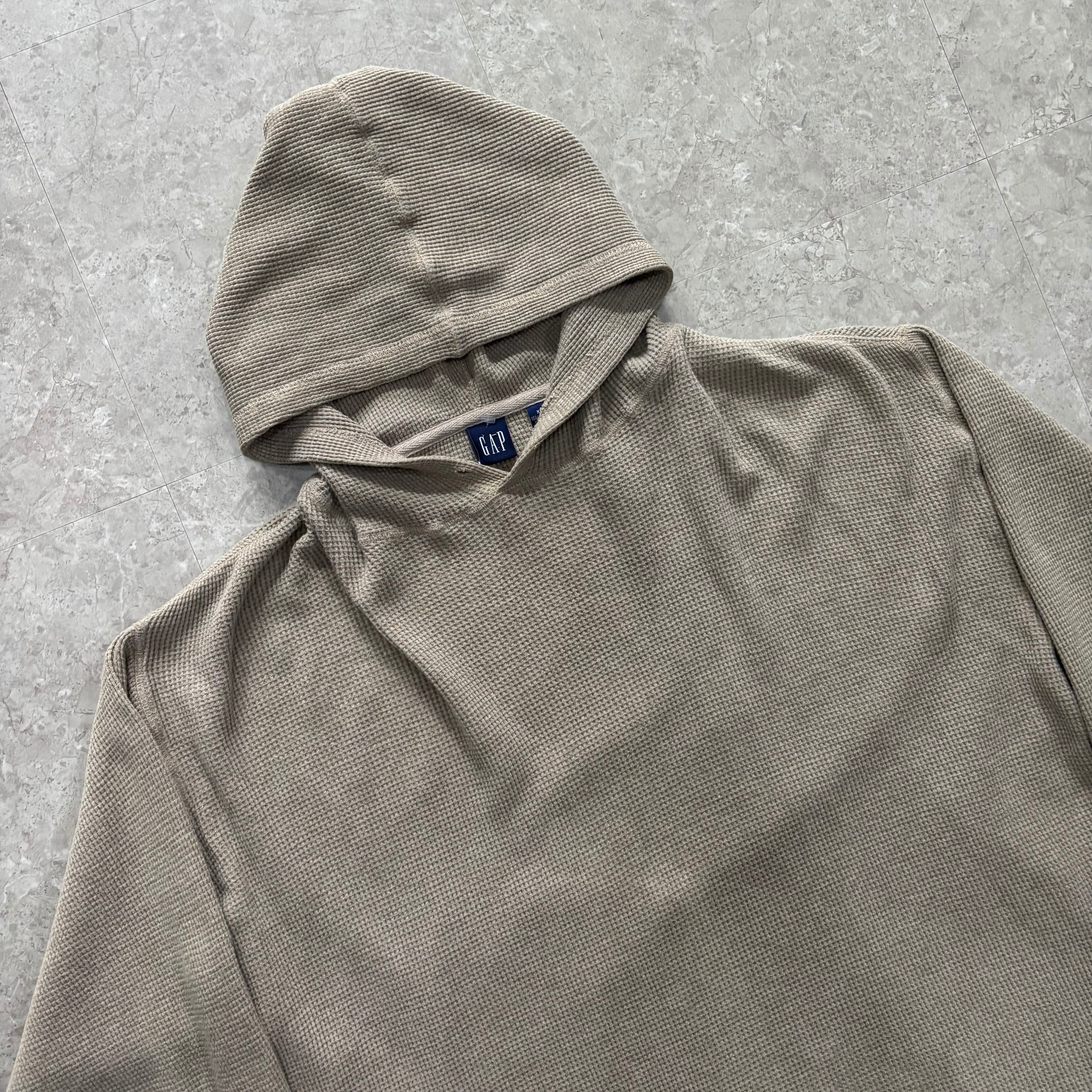90s OLD GAP waffle knit hoodie【仙台店】 | What'z up