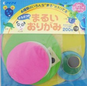 エヒメ紙工 折り紙 丸いおりがみ 2種セット MA-6015