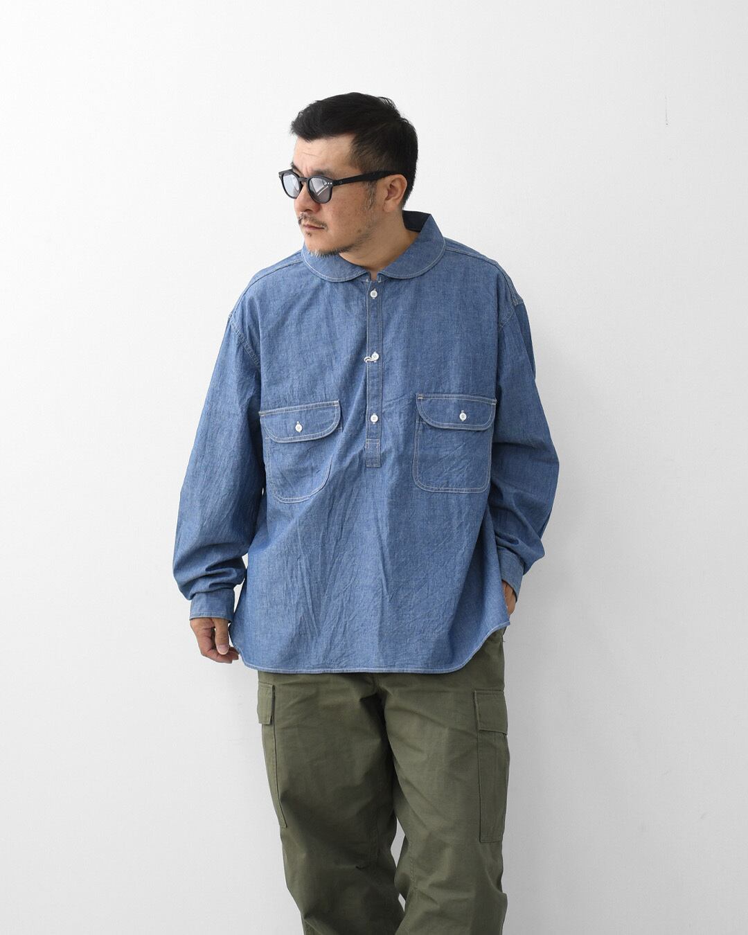 ordinary fits [オーディナリーフィッツ] work pullover shirts [205