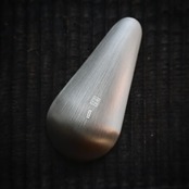 東屋　茶合  梨　錫メッキ / Azmaya Chago (Tea Scoop), Pear with Tin Plating ［2106100000440］