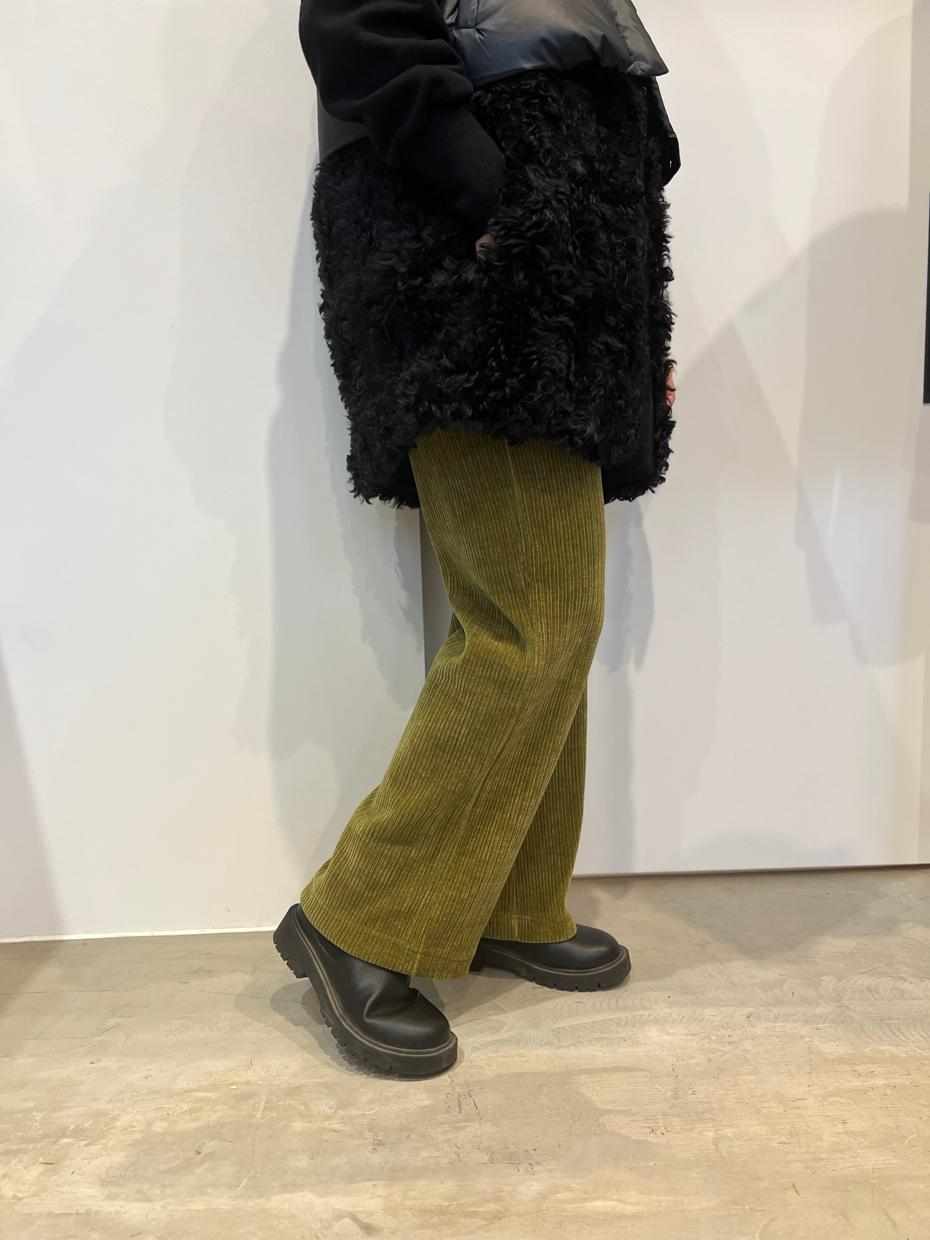 【SELECT】ストレッチベロアイージーパンツ