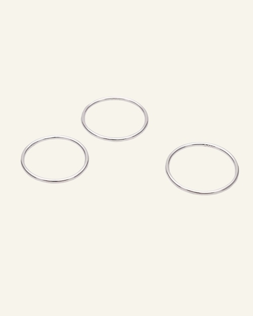 SIMPLE SET RING (SILVER)