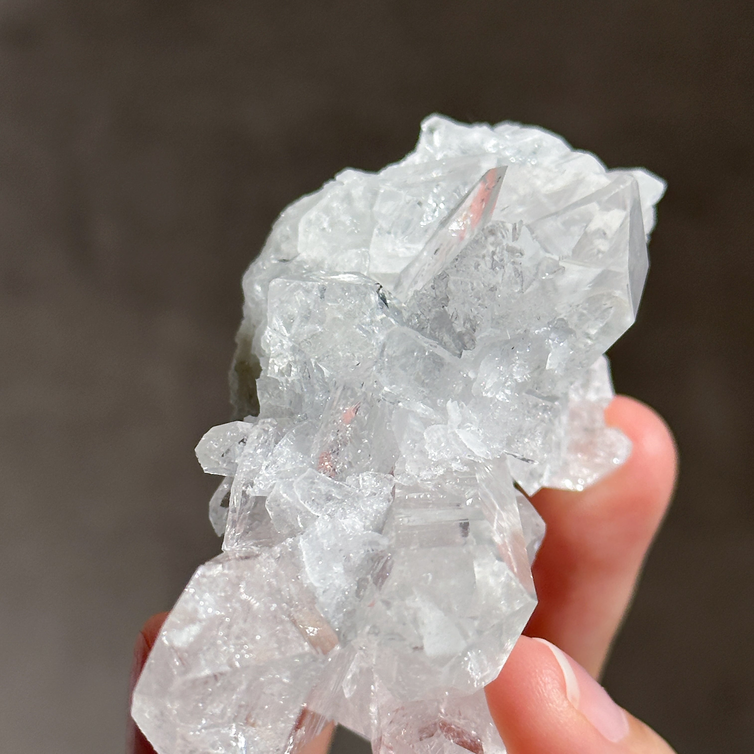 新品❗️水晶クラスター　天然石 ゼッカ産水晶クリアクォーツ クラスター91◇ Clear Quartz ◇天然石