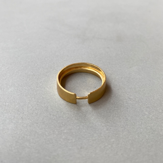 H Ring Gold narrow