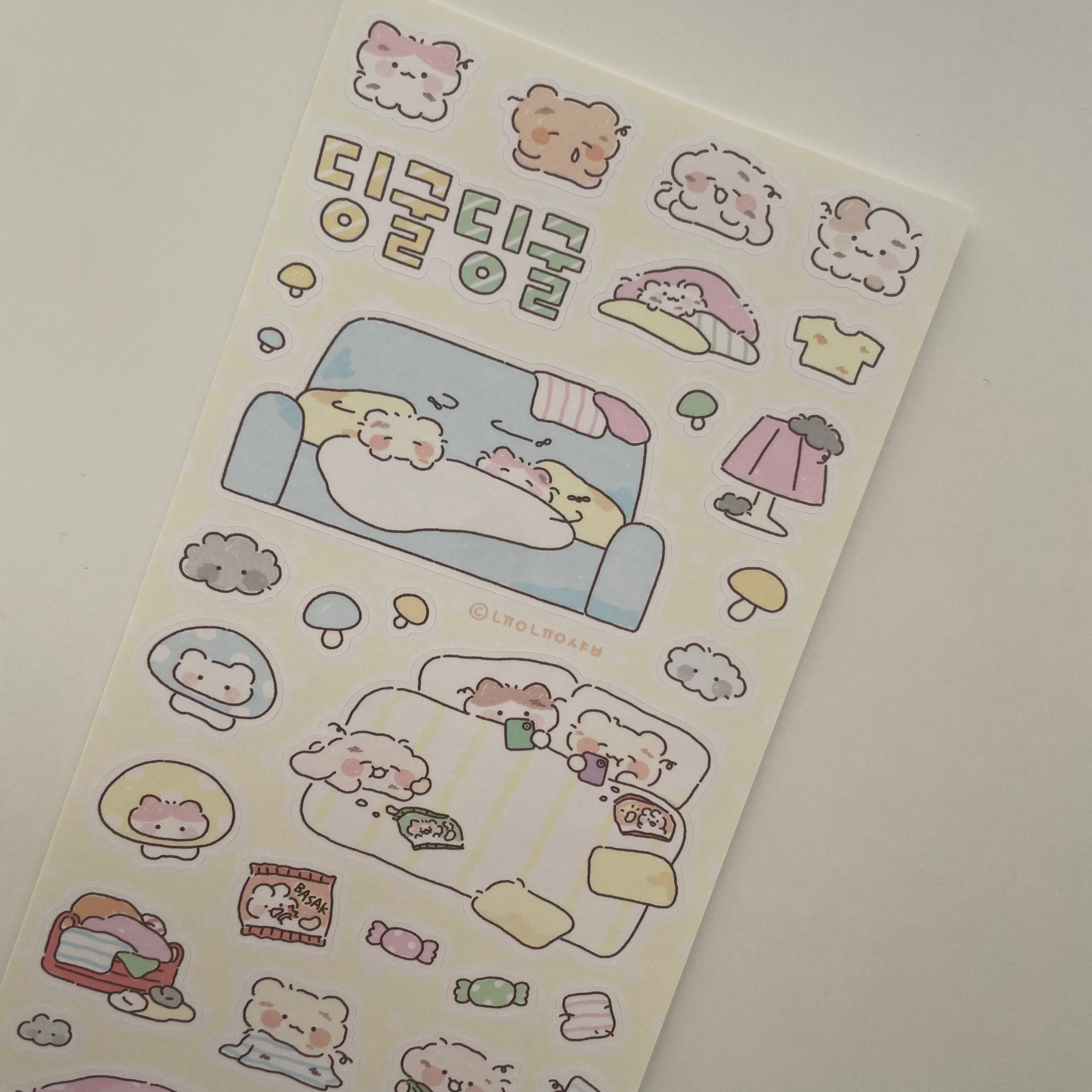 nyung nyung shop 〔sticker-ごろごろ- 〕