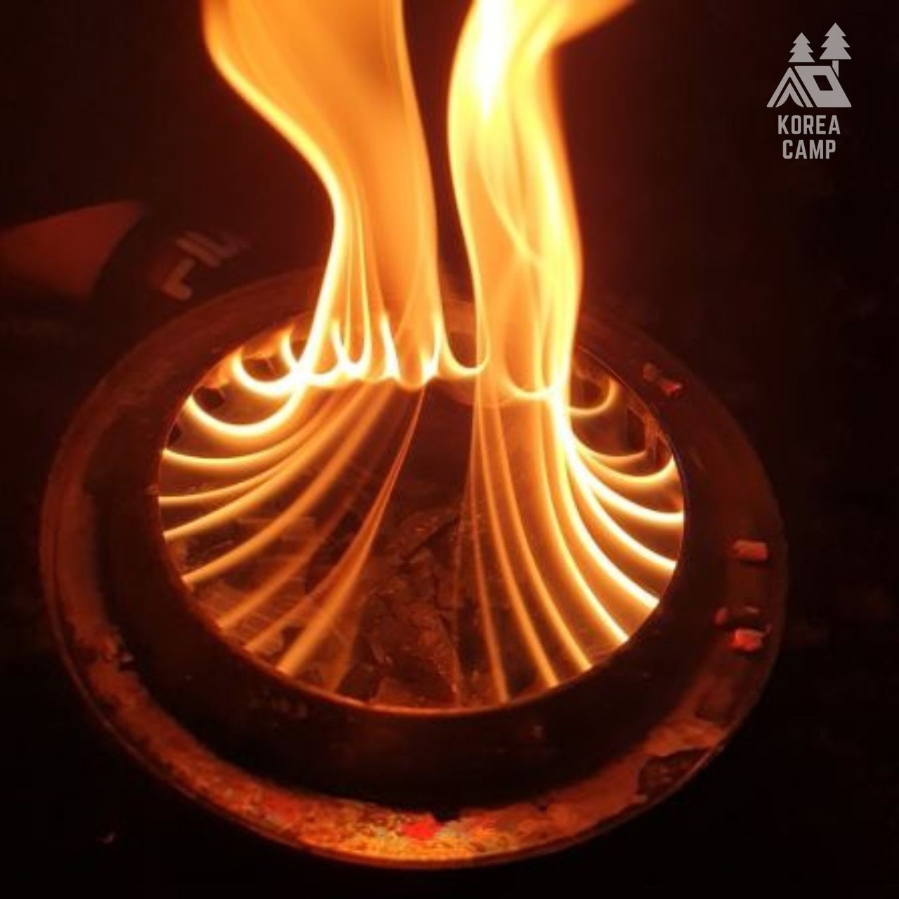 【UJU CAMPING】二次燃焼ミニストーブ20★軽量コンパクト！韓国人気ブランド