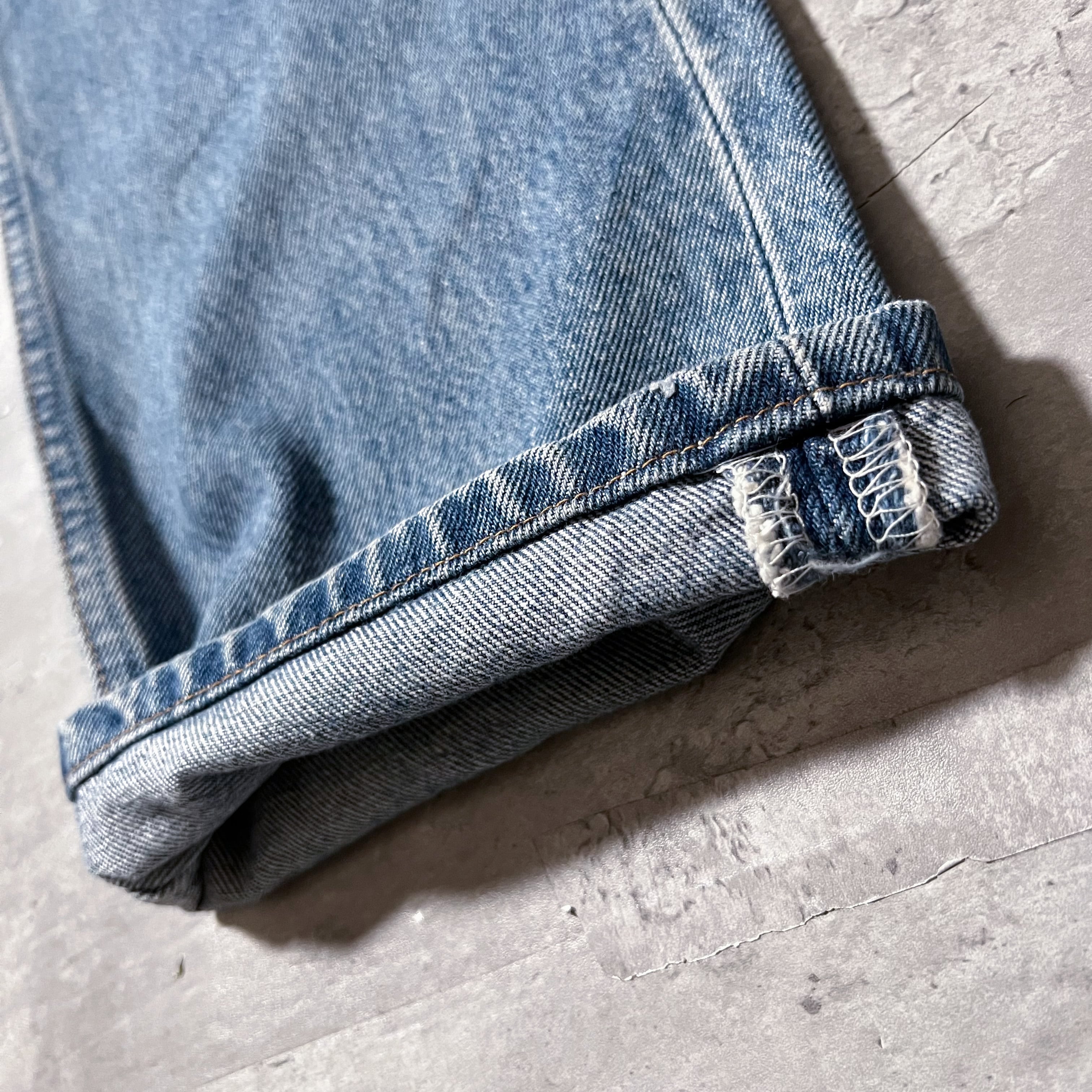 90s “Levis 501” W30L32 blue denim pants made in Turkey 90年代