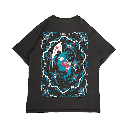 AV「 Life A live 」Pigment-dye Reverse Tee