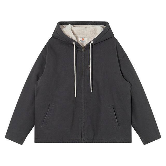 裏ボアフード付きワークジャケット 00032