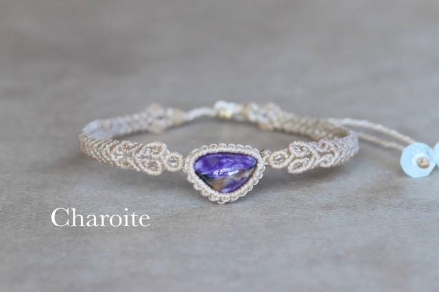 [Charoite] bracelet   -origin regression-