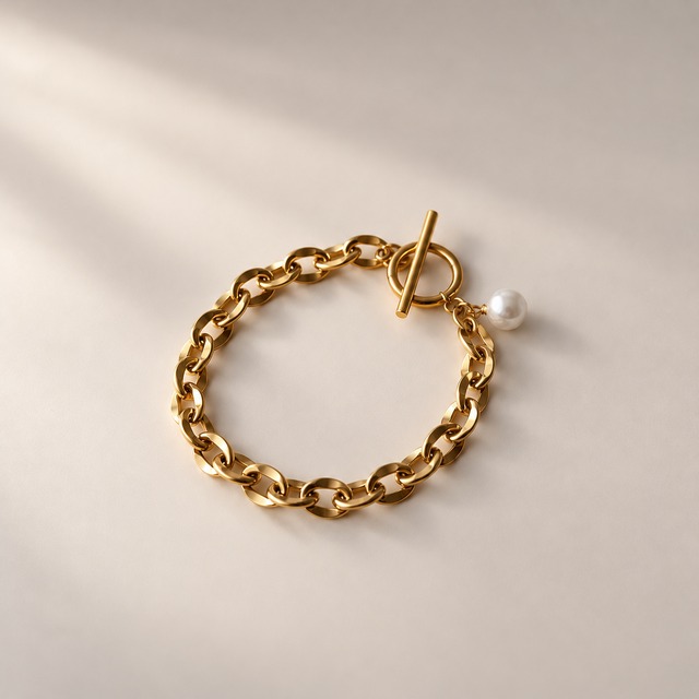 Pearl Bracelet　GOLD