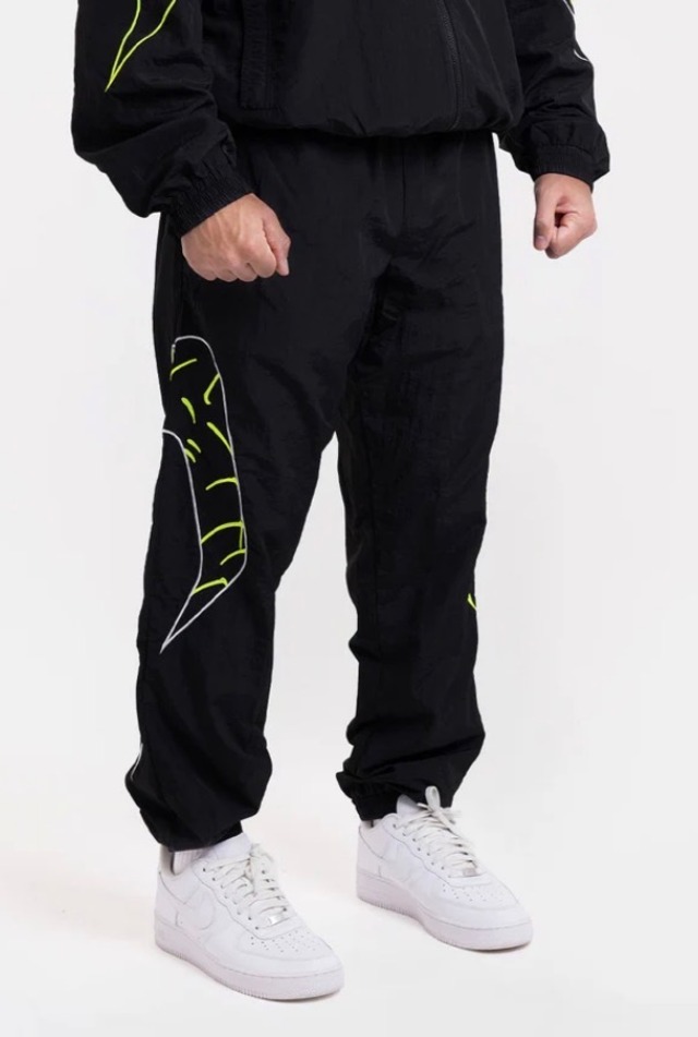 中谷潤人選手モデル　トラックボトムズNakatani x BOXRAW Track Bottoms - Black/Yellow