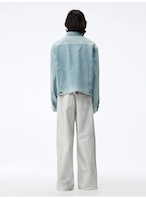 JCAESAR STUDIO White Denim Baggy Trousers