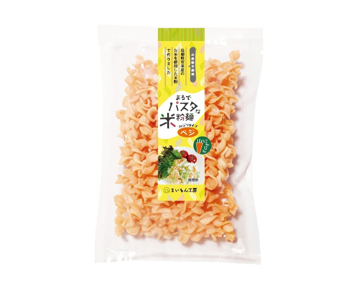 まるでパスタな米粉麺　にんじん