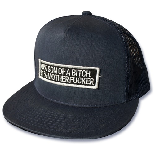 Mesh cap NAVY"49%SON OF A BITCH 51%MOTHERFUCKER"