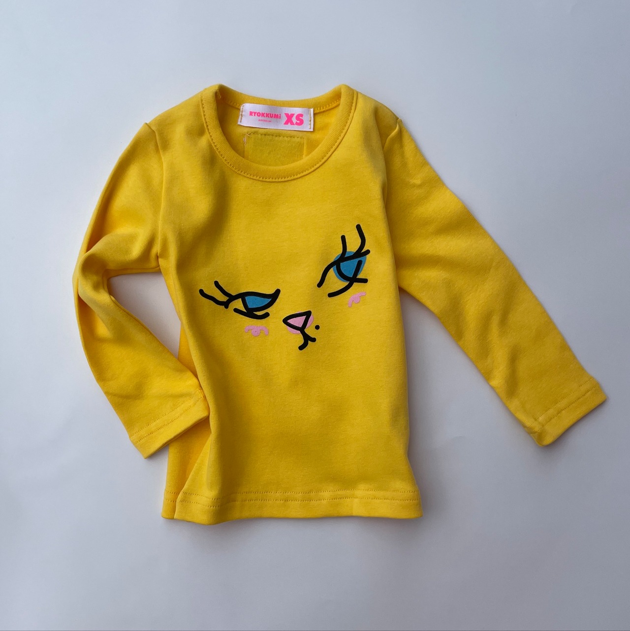 [受注生産] FACE SLIM T - Yellow