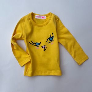 [受注生産] FACE SLIM T - Yellow