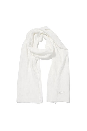 [LE17SEPTEMBRE] COTTON WRINKLE MUFFLER [WHITE] 正規品 韓国ブランド 韓国通販 韓国代行 韓国ファッション LE 17 SEPTEMBRE ル 17 セプテンバー le 917韓国 店舗