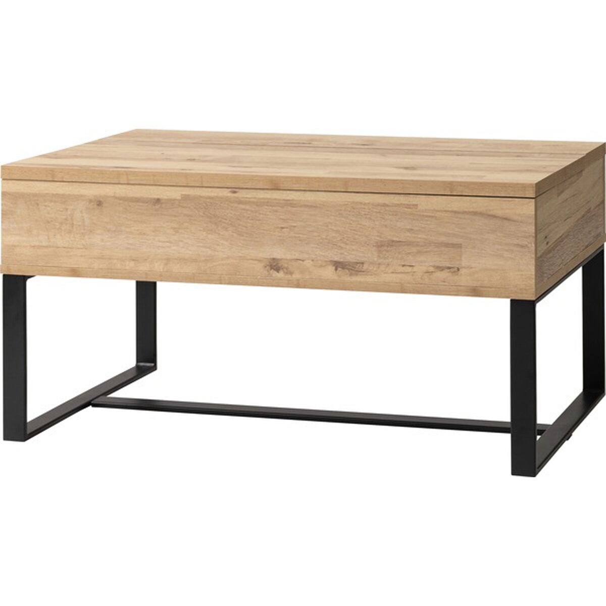 2WAY テーブル スチール 粉体塗装 強化プリント紙化粧合板