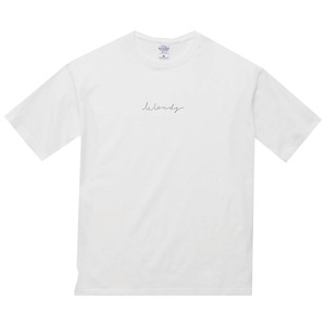 NEW ロゴTシャツ【white×black】