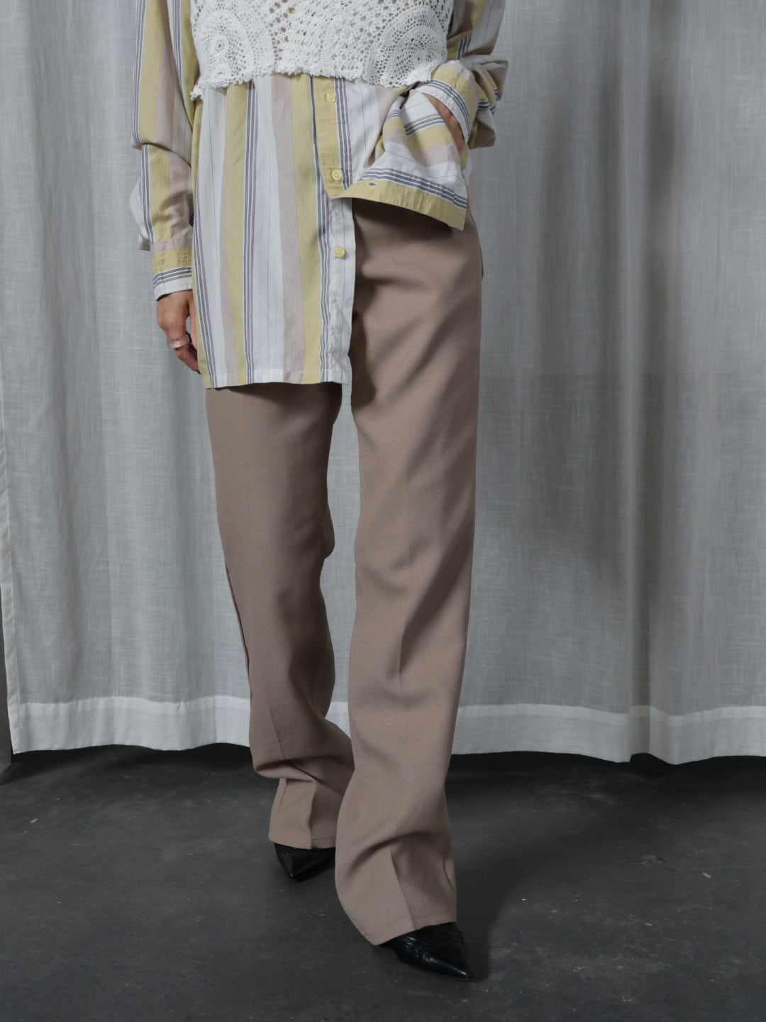 <vintage>wrangler semi flare pants