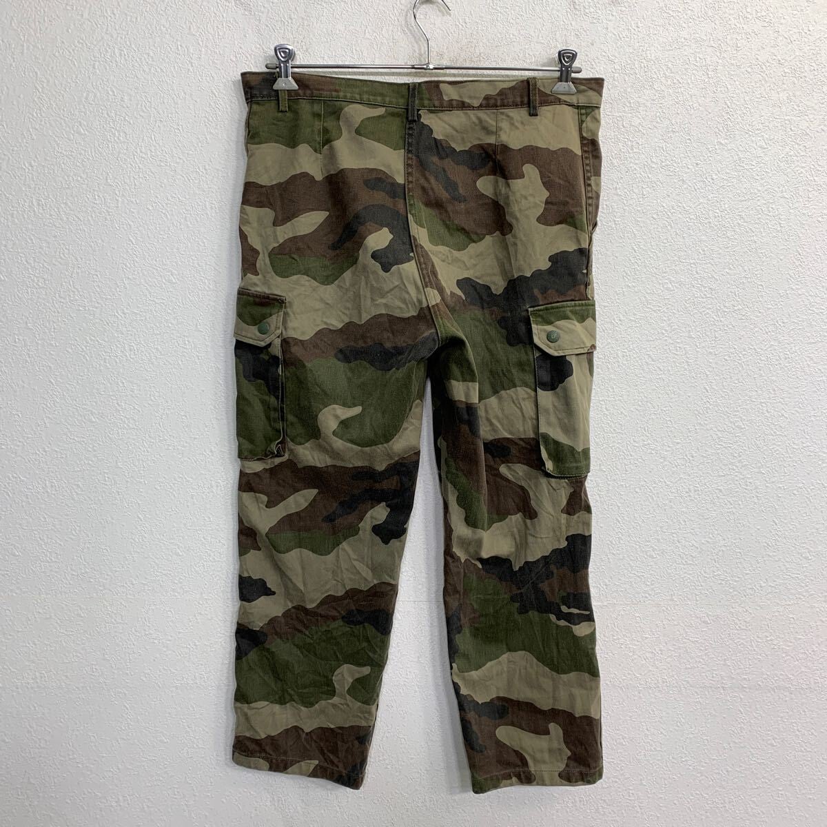 ミリタリー カーゴパンツ W36 ビッグサイズ 迷彩 カモフラ 古着卸