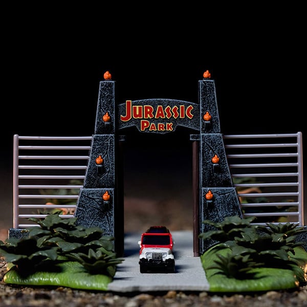 NANO SCENE JURASSIC PARK w/2 VEHICLES 【ジュラシック ワールド