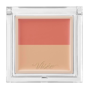 【人気】Visee(ヴィセ) ヴィセ カラーデュオ トリック コンシーラー 01 レッドトリック (ナチュラルベージュ) コンシーラー くまカバー コンパクト オレンジ マルチカラー 2.5g
