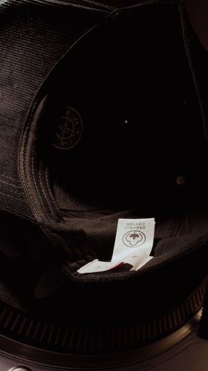 SMOKE ISLAND Corduroy Cap [BLACK]