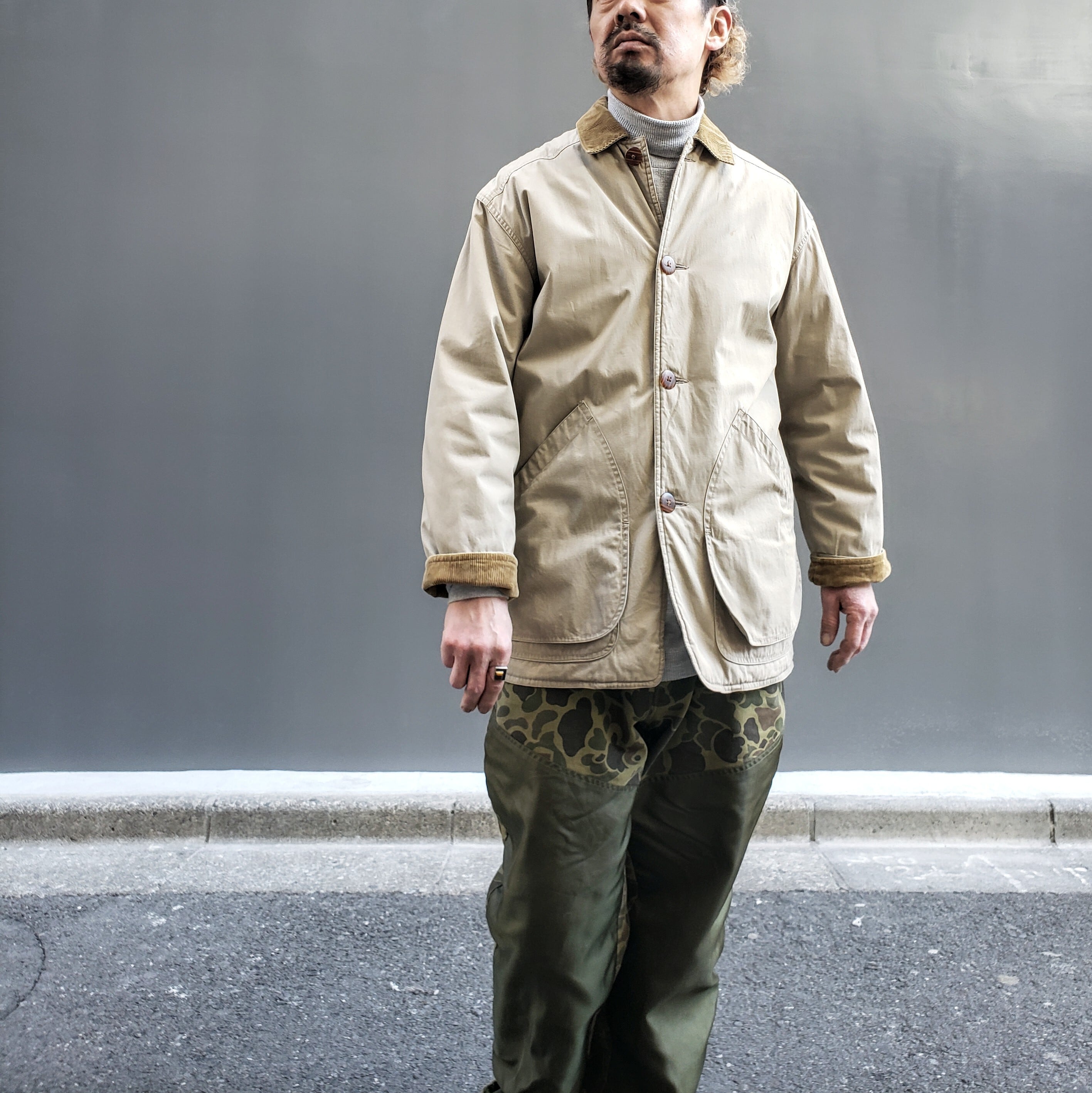 J.CREW ハンティングジャケット 中綿 フランネルライナー 80's 古着 ビンテージ Old Flannel Padding Hunting  Jacket | Dron-pa -古着屋- powered by BASE