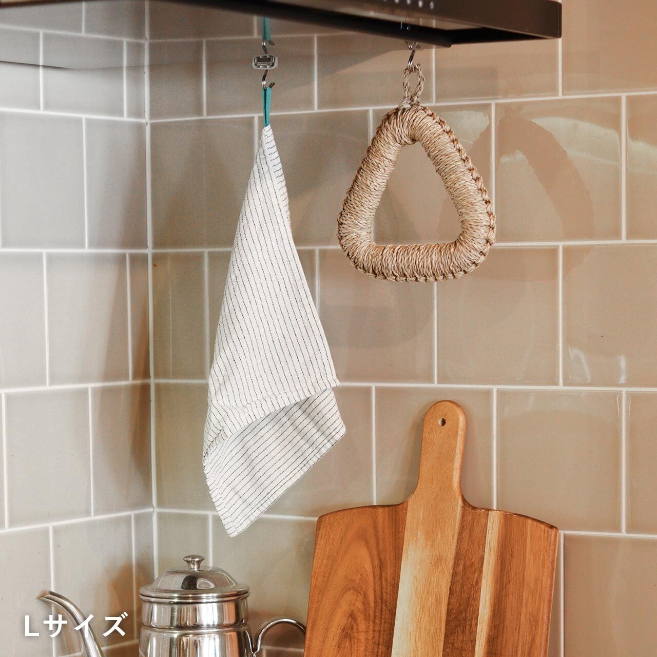 シーグラス 三角鍋敷き（L） | Zakka so-la