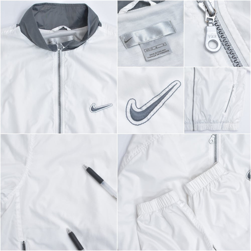 00s~NIKE ナイキ シェブロン切替 デザイン ナイロン トラック 00s~NIKE ナイキ シェブロン切替 デザイン ナイロン トラック