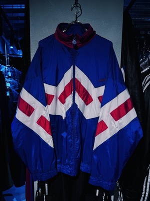 【D4C】80's"ADIDAS"EURO VINTAGE switching color nylon track jacket