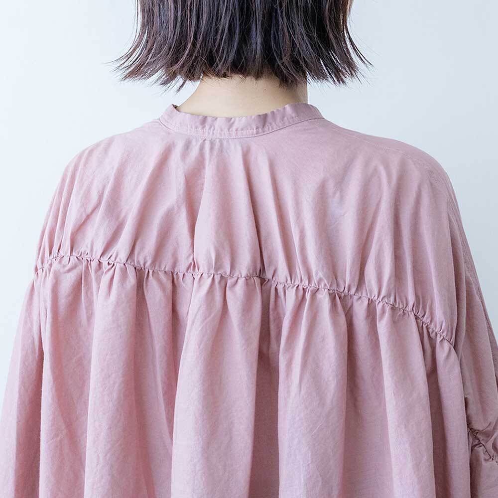 mizuiro ind バックギャザーワイドシャツ | LASQ store | ラスクストア