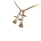 Recoil&Co 10k YG ROSE PENDANT ローズペンダント10金 イエローゴールド　Jewelry accessory fashion