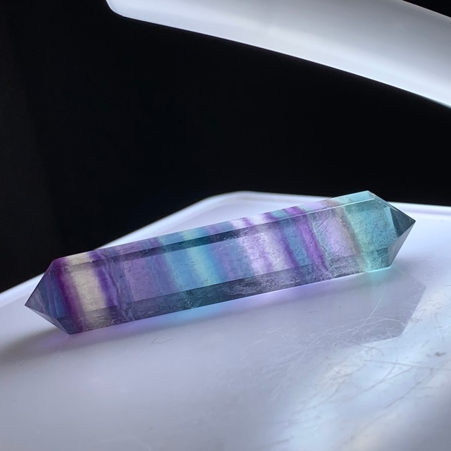 D1.透明☆グラデーションフローライト ダブルターミネーテッド