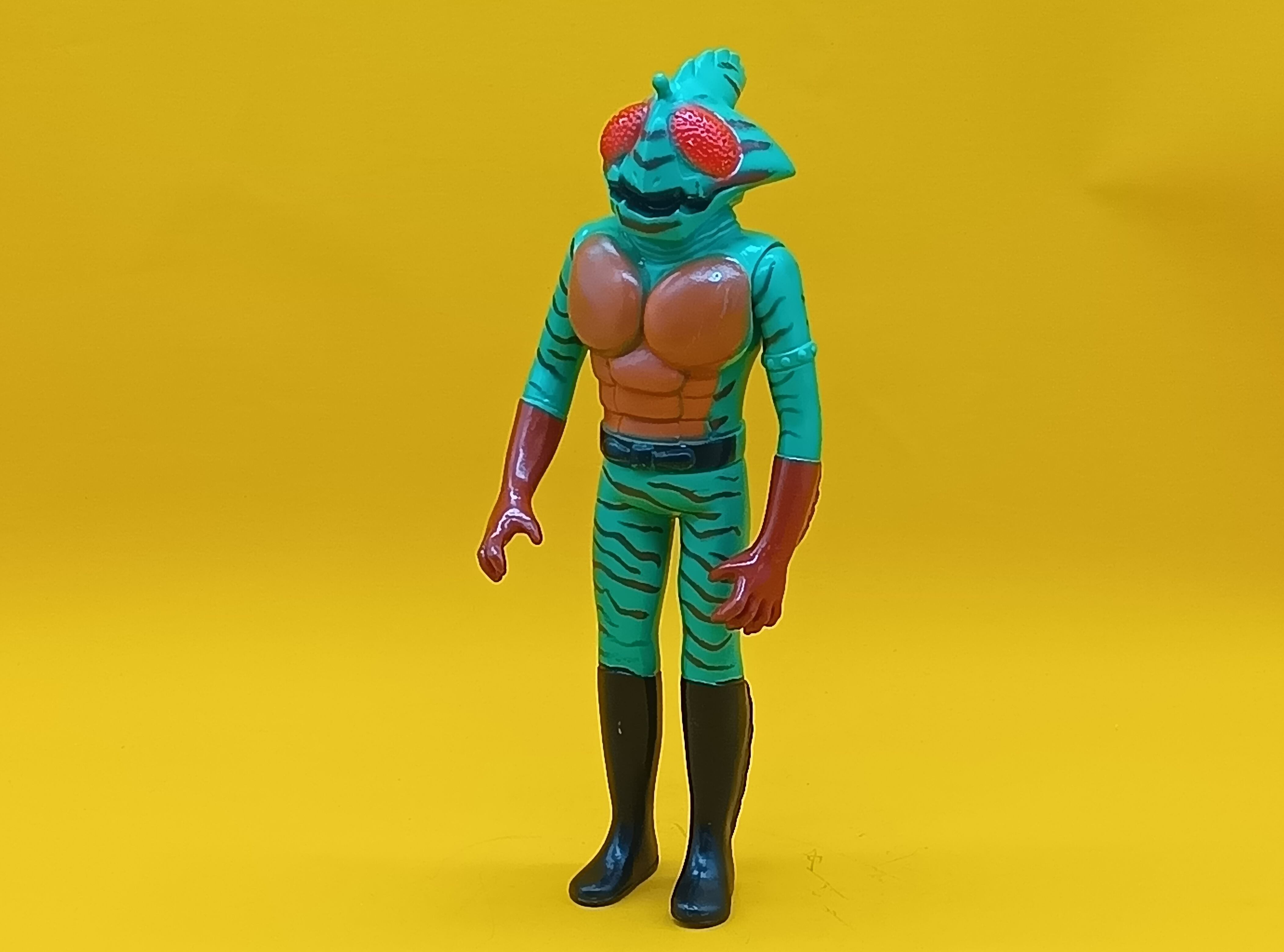 パチソフビ 仮面ライダー アマゾン風 スタンダードサイズ ※刻印なし  