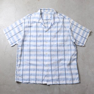 1960s  Open Collar Shirts  L  刺繡　R14