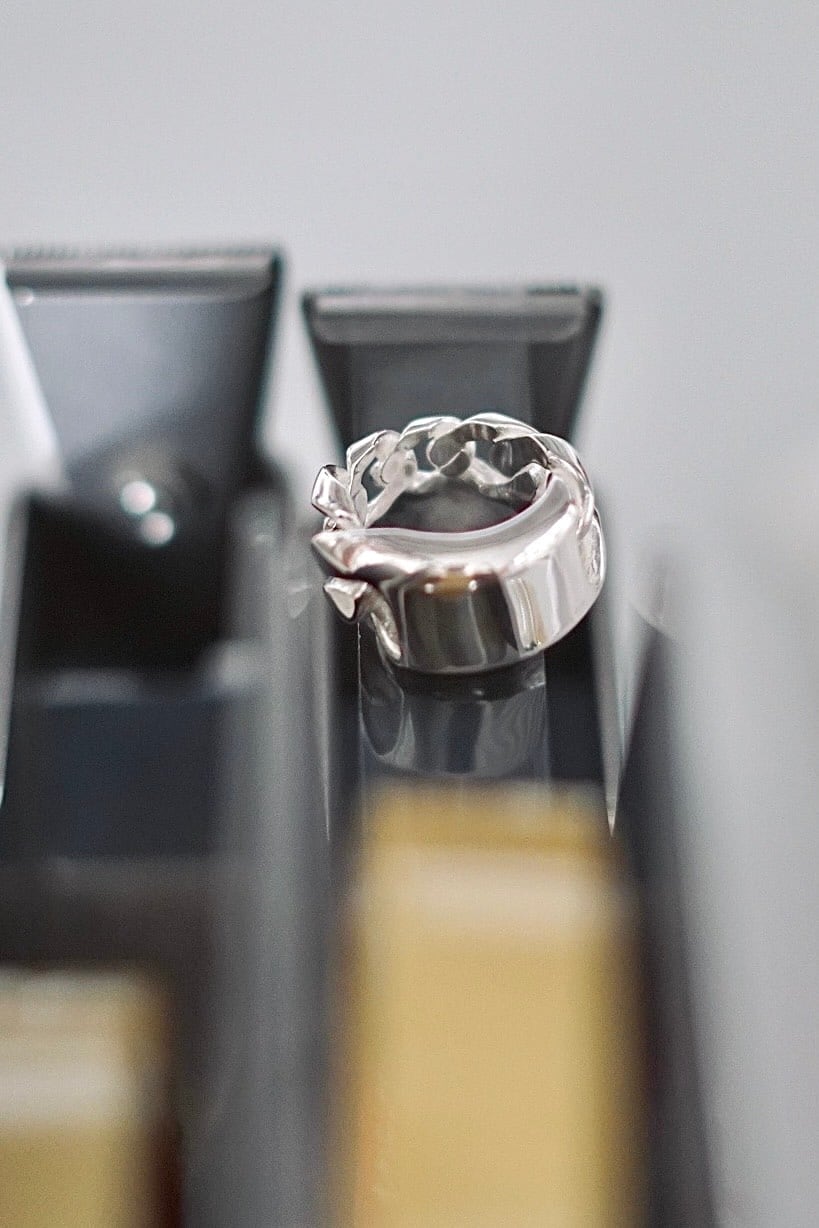 HYKE / ID CHAIN RING (SILVER) | PAY ID