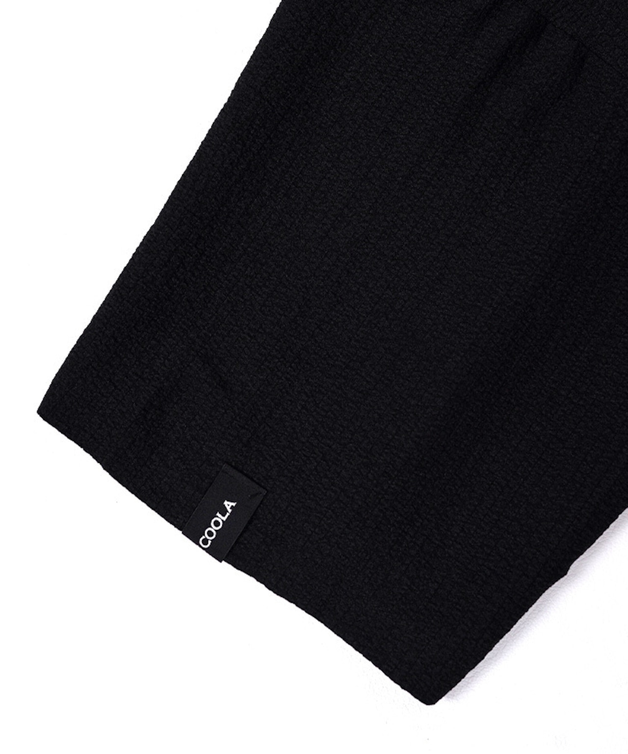 【直営限定ITEM】ソフトシアサッカーフーディー (BLACK) CQ-49002H