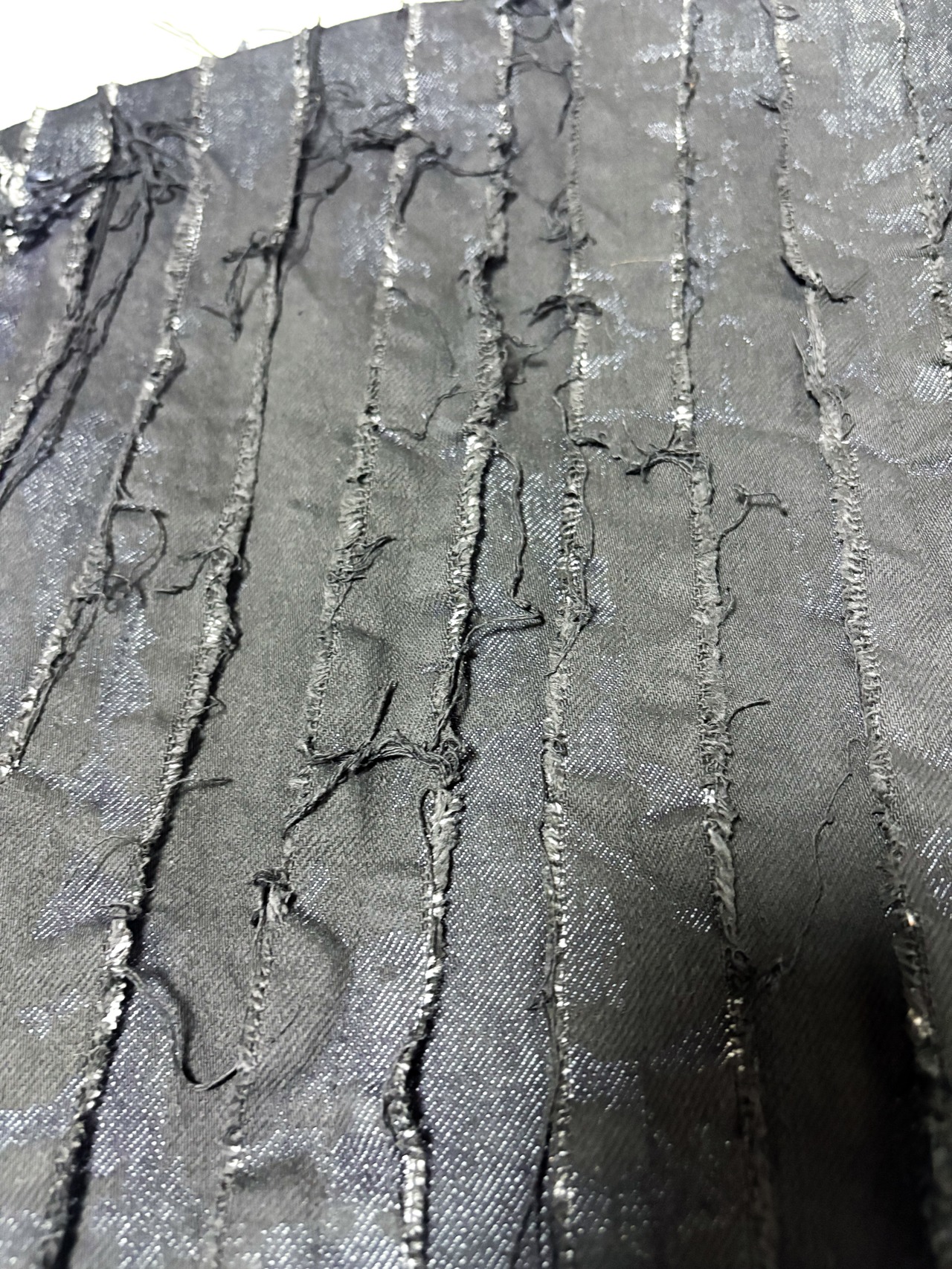 UNFINISHED  岡山デニムロングベスト25094